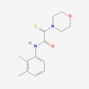 molecular formula C14H18N2O2S B4932094 N-(2,3-dimethylphenyl)-2-(4-morpholinyl)-2-thioxoacetamide 