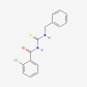 N-[(benzylamino)carbonothioyl]-2-chlorobenzamide