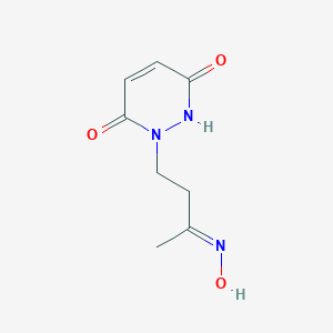 2-[(3E)-3-hydroxyiminobutyl]-1H-pyridazine-3,6-dione
