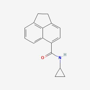 N-cyclopropyl-1,2-dihydro-5-acenaphthylenecarboxamide