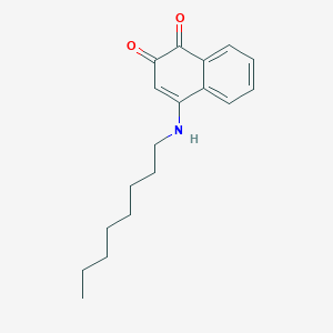 4-(Octylamino)-1,2-naphthalenedione