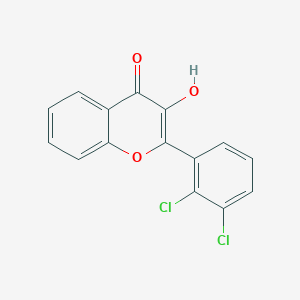 molecular formula C15H8Cl2O3 B493247 2-(2,3-dichlorophenyl)-3-hydroxy-4H-chromen-4-one 