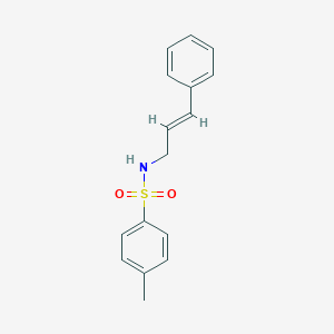 molecular formula C16H17NO2S B493252 N-Cinnamyl-p-toluenesulfonamide 