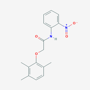 N-(2-nitrophenyl)-2-(2,3,6-trimethylphenoxy)acetamide