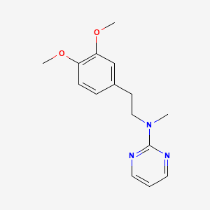 N-[2-(3,4-dimethoxyphenyl)ethyl]-N-methylpyrimidin-2-amine