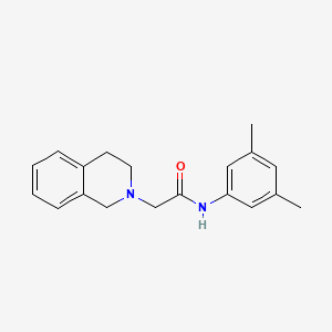 2-(3,4-dihydro-2(1H)-isoquinolinyl)-N-(3,5-dimethylphenyl)acetamide