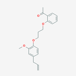 1-{2-[3-(4-allyl-2-methoxyphenoxy)propoxy]phenyl}ethanone