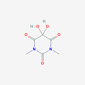 5,5-dihydroxy-1,3-dimethyl-2,4,6(1H,3H,5H)-pyrimidinetrione