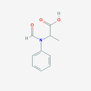 2-(Formylanilino)propanoic acid