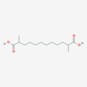 molecular formula C14H26O4 B493278 2,11-Dimethyldodecanedioic acid 