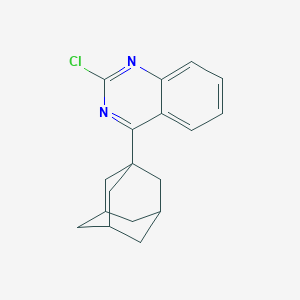 molecular formula C18H19ClN2 B493280 4-(1-Adamantyl)-2-chloroquinazoline 