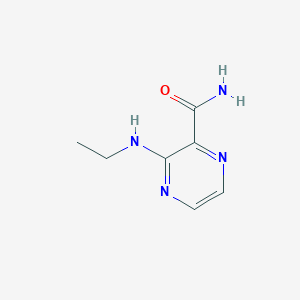 3-(Ethylamino)pyrazine-2-carboxamide