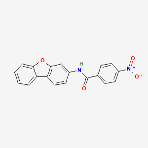 N-dibenzo[b,d]furan-3-yl-4-nitrobenzamide