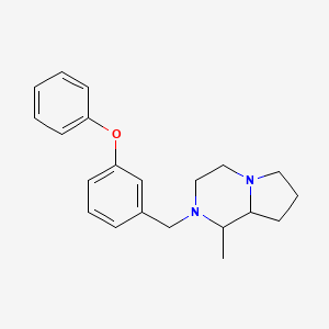 1-methyl-2-(3-phenoxybenzyl)octahydropyrrolo[1,2-a]pyrazine