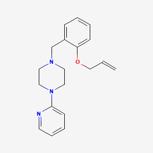 1-[2-(allyloxy)benzyl]-4-(2-pyridinyl)piperazine