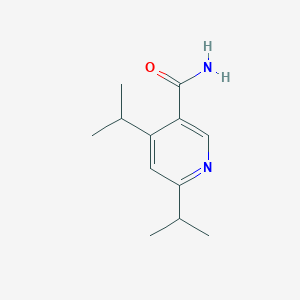 molecular formula C12H18N2O B493314 4,6-Diisopropylnicotinamide 