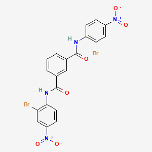 N,N'-bis(2-bromo-4-nitrophenyl)isophthalamide