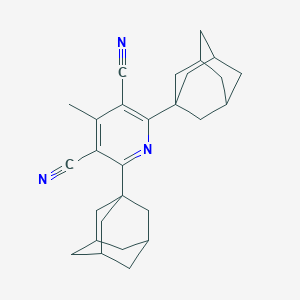 2,6-Di(1-adamantyl)-4-methyl-3,5-pyridinedicarbonitrile