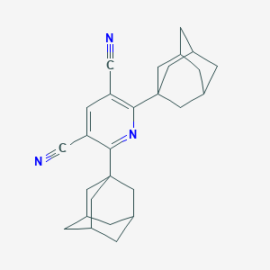 2,6-Di(1-adamantyl)-3,5-pyridinedicarbonitrile