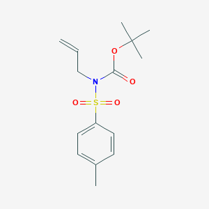 molecular formula C15H21NO4S B493327 Tert-butyl allyl[(4-methylphenyl)sulfonyl]carbamate 