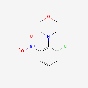 4-(2-chloro-6-nitrophenyl)morpholine