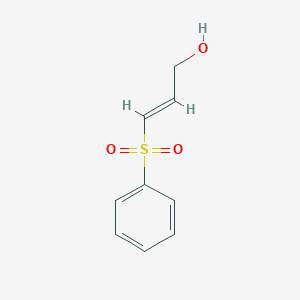 molecular formula C9H10O3S B493333 3-(Phenylsulfonyl)-2-propen-1-ol 
