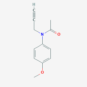 B493336 N-(4-methoxyphenyl)-N-prop-2-ynylacetamide CAS No. 724744-50-7