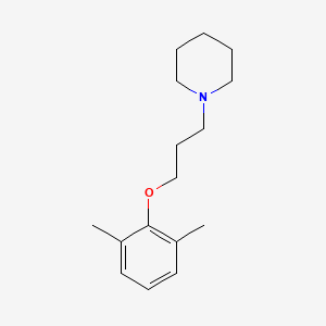 1-[3-(2,6-dimethylphenoxy)propyl]piperidine