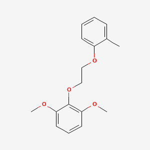 1,3-dimethoxy-2-[2-(2-methylphenoxy)ethoxy]benzene