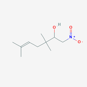 3,3,6-trimethyl-1-nitro-5-hepten-2-ol