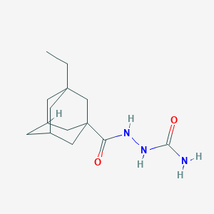 2-[(3-ethyl-1-adamantyl)carbonyl]hydrazinecarboxamide