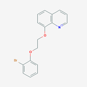 8-[2-(2-bromophenoxy)ethoxy]quinoline