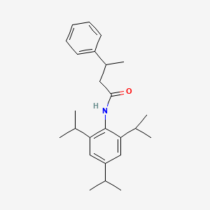 molecular formula C25H35NO B4934906 3-phenyl-N-(2,4,6-triisopropylphenyl)butanamide 