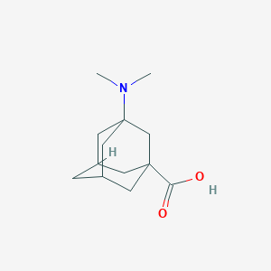 molecular formula C13H21NO2 B4935486 3-(dimethylamino)-1-adamantanecarboxylic acid 
