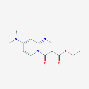 ethyl 8-(dimethylamino)-4-oxo-4H-pyrido[1,2-a]pyrimidine-3-carboxylate