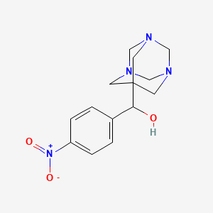 (4-nitrophenyl)(1,3,5-triazatricyclo[3.3.1.1~3,7~]dec-7-yl)methanol