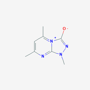 1,5,7-trimethyl-1H-[1,2,4]triazolo[4,3-a]pyrimidin-4-ium-3-olate