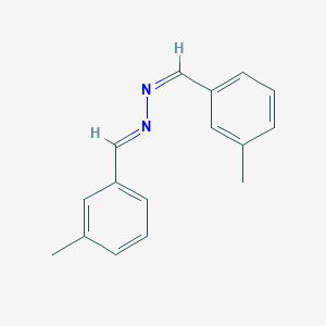 molecular formula C16H16N2 B493596 3-Methylbenzaldehyde (3-methylbenzylidene)hydrazone 