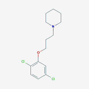 1-[3-(2,5-dichlorophenoxy)propyl]piperidine