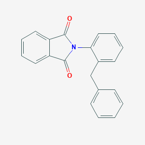 molecular formula C21H15NO2 B493602 2-(2-Benzylphenyl)-1H-isoindole-1,3(2H)-dione 