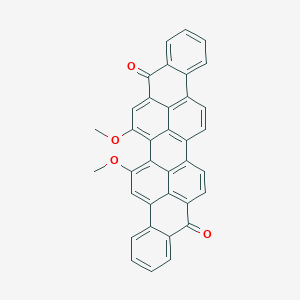 molecular formula C36H20O4 B4936385 6,7-dimethoxybenzo[rst]phenanthro[10,1,2-cde]pentaphene-9,18-dione 