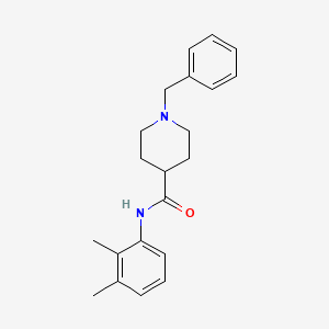 molecular formula C21H26N2O B4936505 1-benzyl-N-(2,3-dimethylphenyl)-4-piperidinecarboxamide 