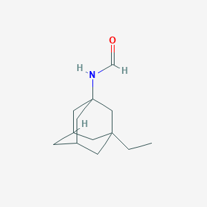 molecular formula C13H21NO B4936712 (3-ethyl-1-adamantyl)formamide 
