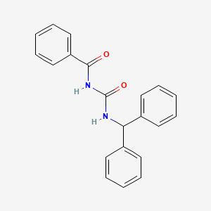 N-{[(diphenylmethyl)amino]carbonyl}benzamide