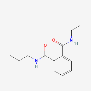 molecular formula C14H20N2O2 B4937267 N,N'-dipropylphthalamide 