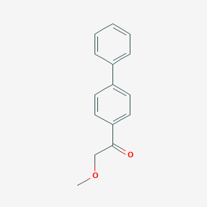 molecular formula C15H14O2 B493740 1-[1,1'-Biphenyl]-4-yl-2-methoxyethanone 