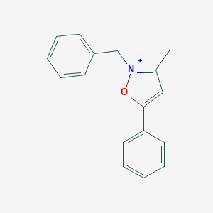 molecular formula C17H16NO+ B493743 2-Benzyl-3-methyl-5-phenylisoxazol-2-ium 