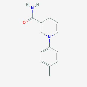molecular formula C13H14N2O B493764 1-(4-Methylphenyl)-1,4-dihydronicotinamide 