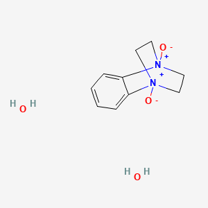 1,8-diazatricyclo[6.2.2.0~2,7~]dodeca-2,4,6-triene 1,8-dioxide dihydrate