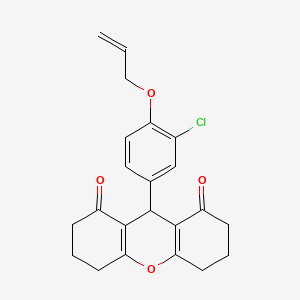 9-[4-(allyloxy)-3-chlorophenyl]-3,4,5,6,7,9-hexahydro-1H-xanthene-1,8(2H)-dione